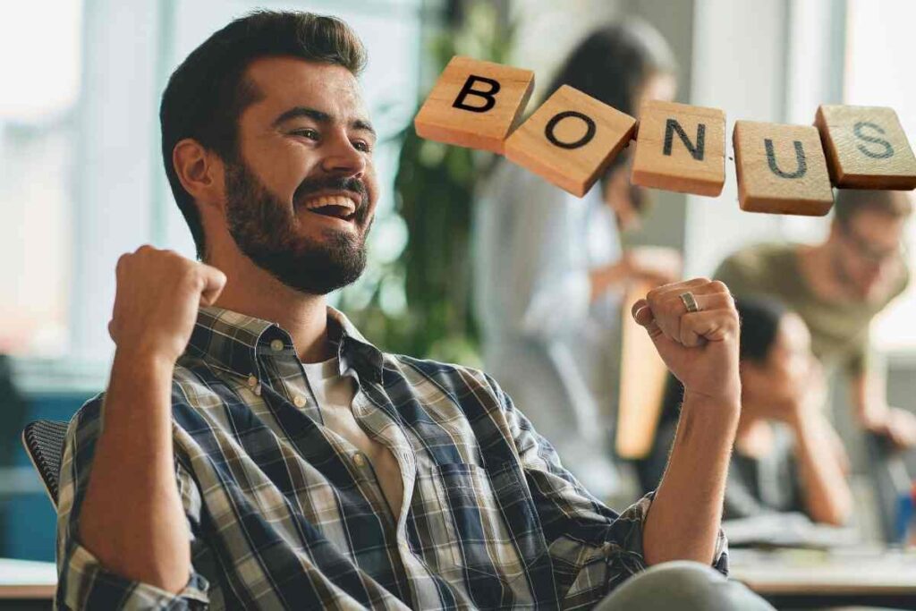 Uomo contento