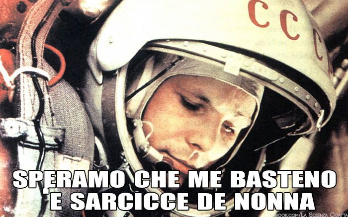 Yuri Gagarin sarcicce